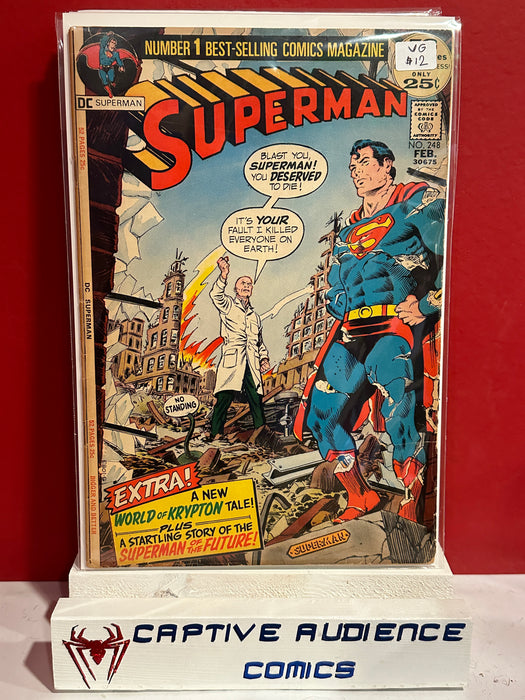 Superman, Vol. 1 #248 - VG