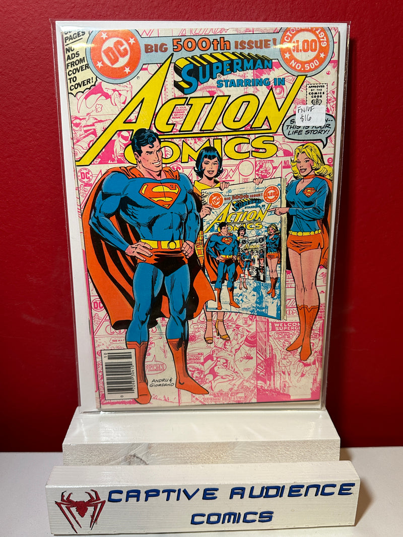 Action Comics, Vol. 1 #500 - FN/VF