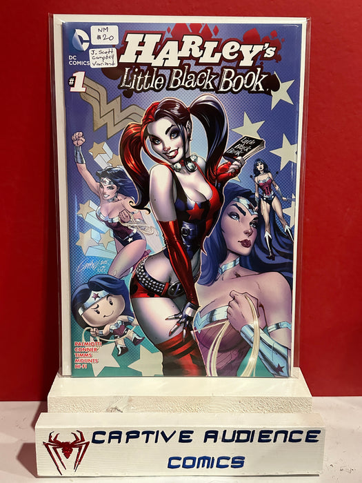 Harley's Little Black Book #1 - J. Scott Campbell Variant - NM