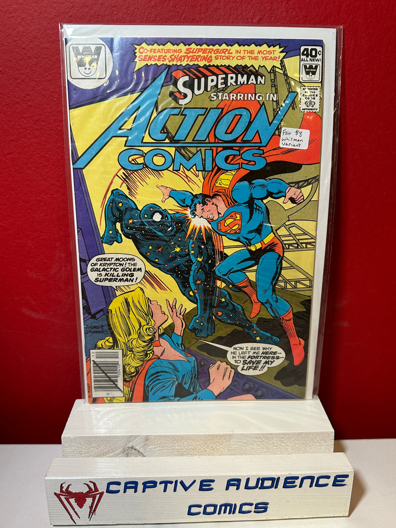 Action Comics, Vol. 1 #502 - Whitman Variant - FN+