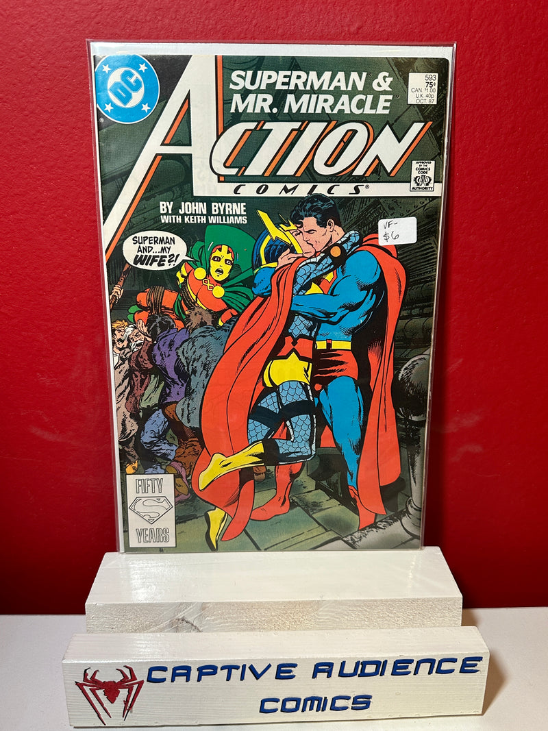 Action Comics, Vol. 1 #593 - VF-