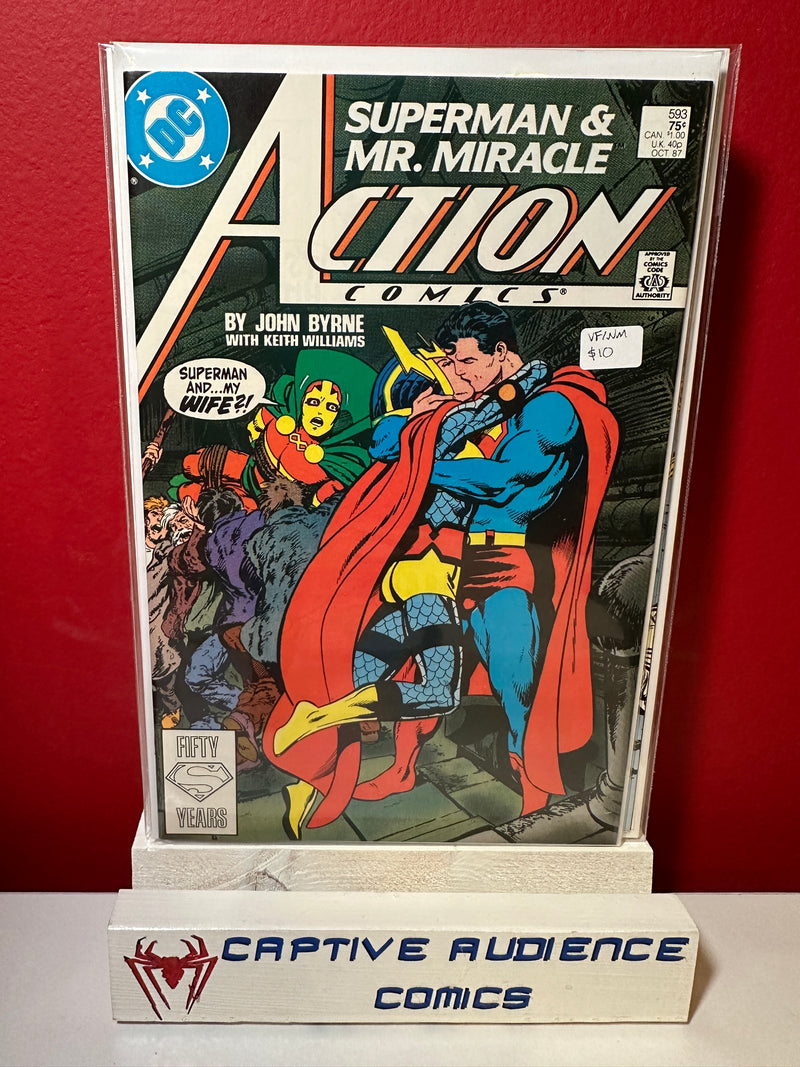 Action Comics, Vol. 1 #593 - VF/NM