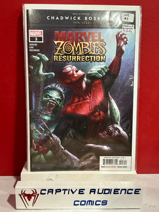 Marvel Zombies: Resurrection, Vol. 2 #3 - Chadwick Boseman Tribute - NM