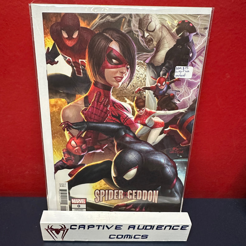 Spider-Geddon #0 - In-Hyuk Lee Variant 1st Video Game Spider-Man - NM