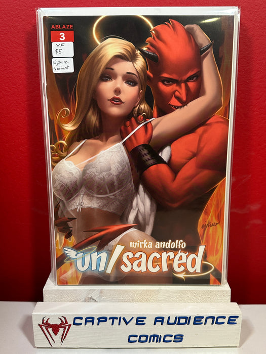 Mirka Andolfo's Un/Sacred #3 -Eijkure Variant - VF