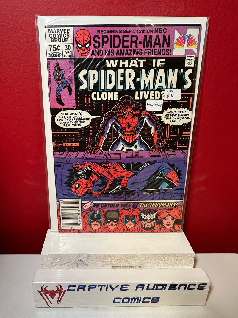 What If, Vol. 1 #30 - Newsstand - VF-