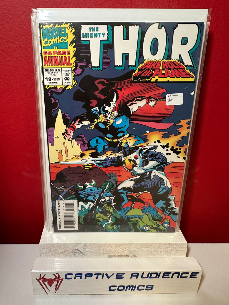 Thor, Vol. 1 Annual #18 - VF/NM