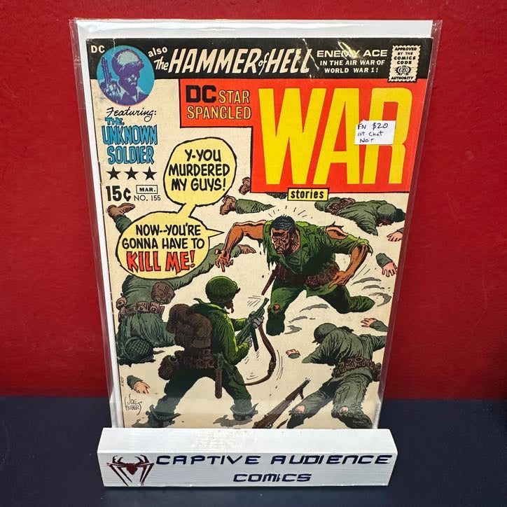 Star Spangled War Stories, Vol. 1 #155 - 1st Chat Noir - FN