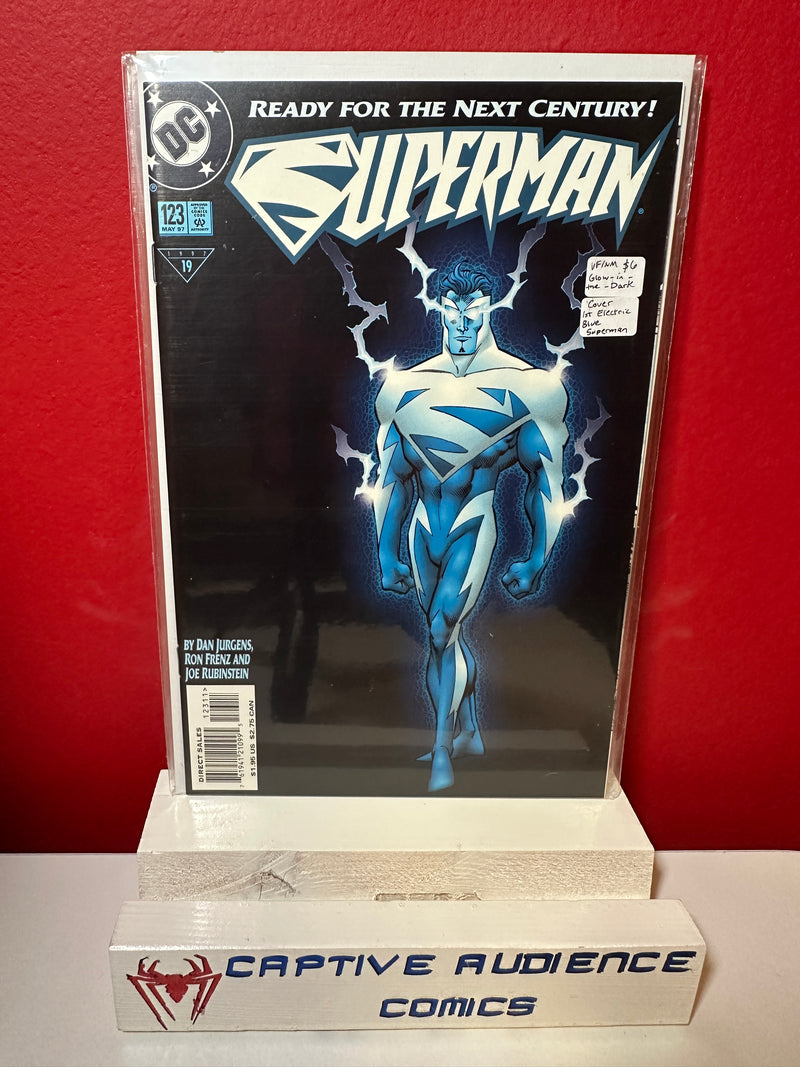 Superman / Batman #123 - Glow-in-the-Dark Cover - 1st Electric Blue Superman - VF/NM