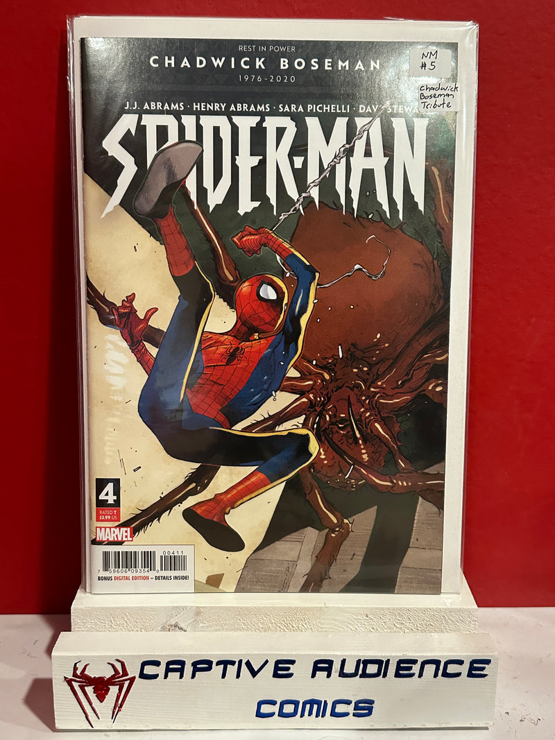 Spider-Man, Vol. 3 #4 - Chadwick Boseman Tribute - NM