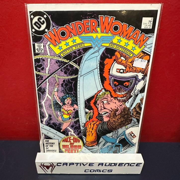 Wonder Woman, Vol. 2 #2 - George Perez Story and Art - VF