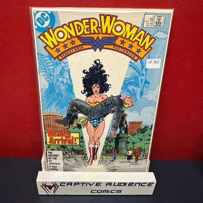 Wonder Woman, Vol. 2 #3 - 1st Vanessa Kapetelis - VF