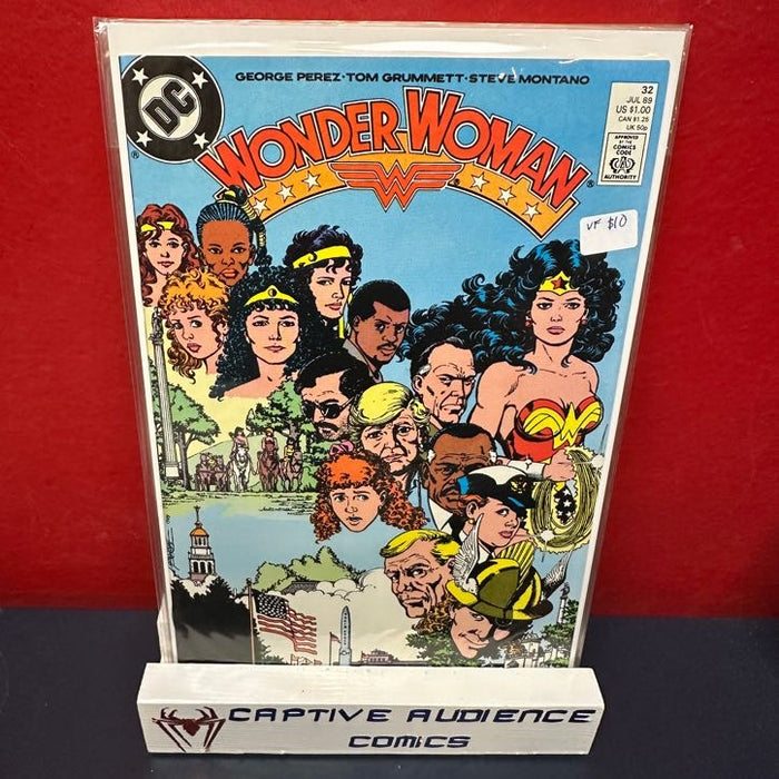 Wonder Woman, Vol. 2 #32 - 1st Queen Faruka - VF