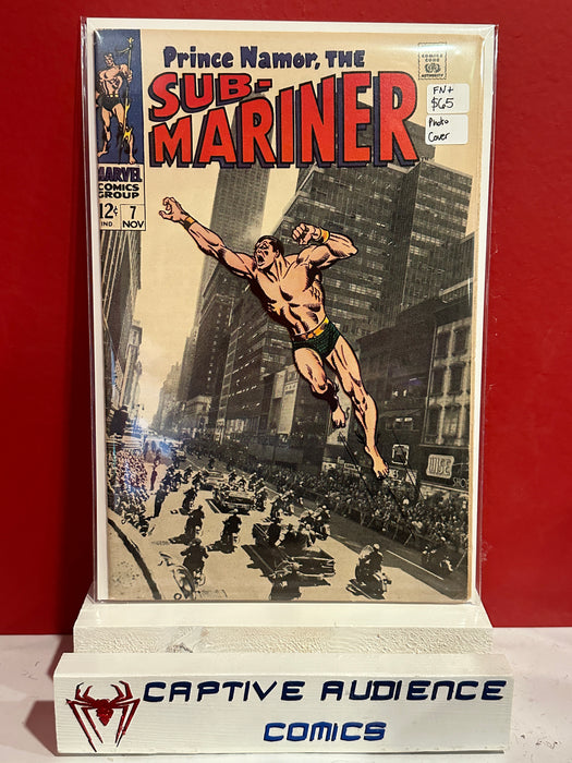 Sub-Mariner, Vol. 1 #7 - Photo Cover - FN+