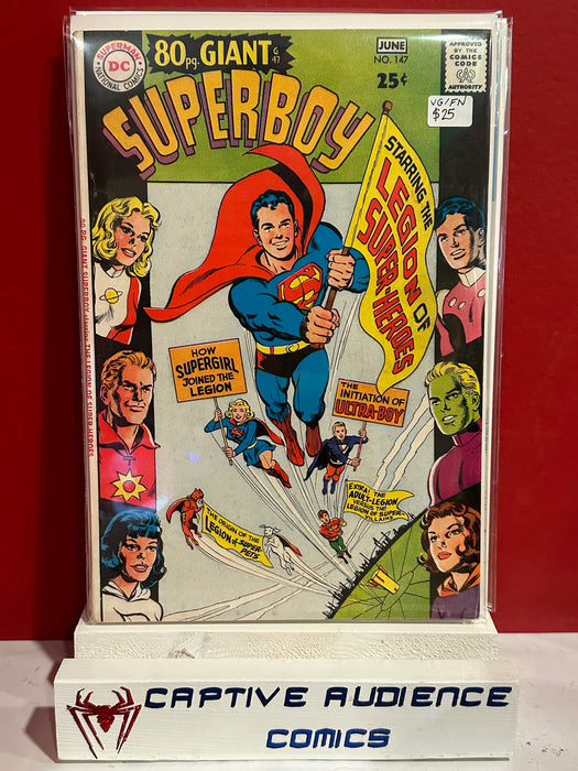 Superboy, Vol. 1 #147 - VG/FN