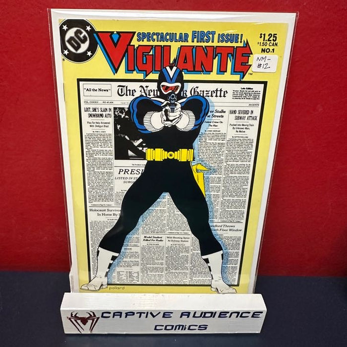 Vigilante, Vol. 1 #1 - 1st Ongoing Vigilante Series - NM-