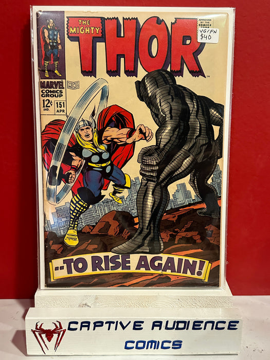 Thor, Vol. 1 #151 - VG/FN