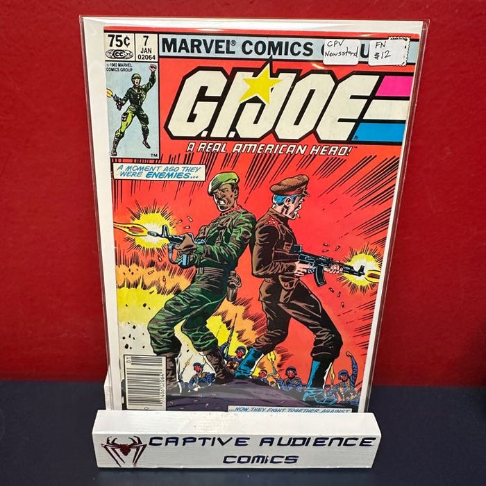 G.I. Joe: A Real American Hero #7 - CPV - FN