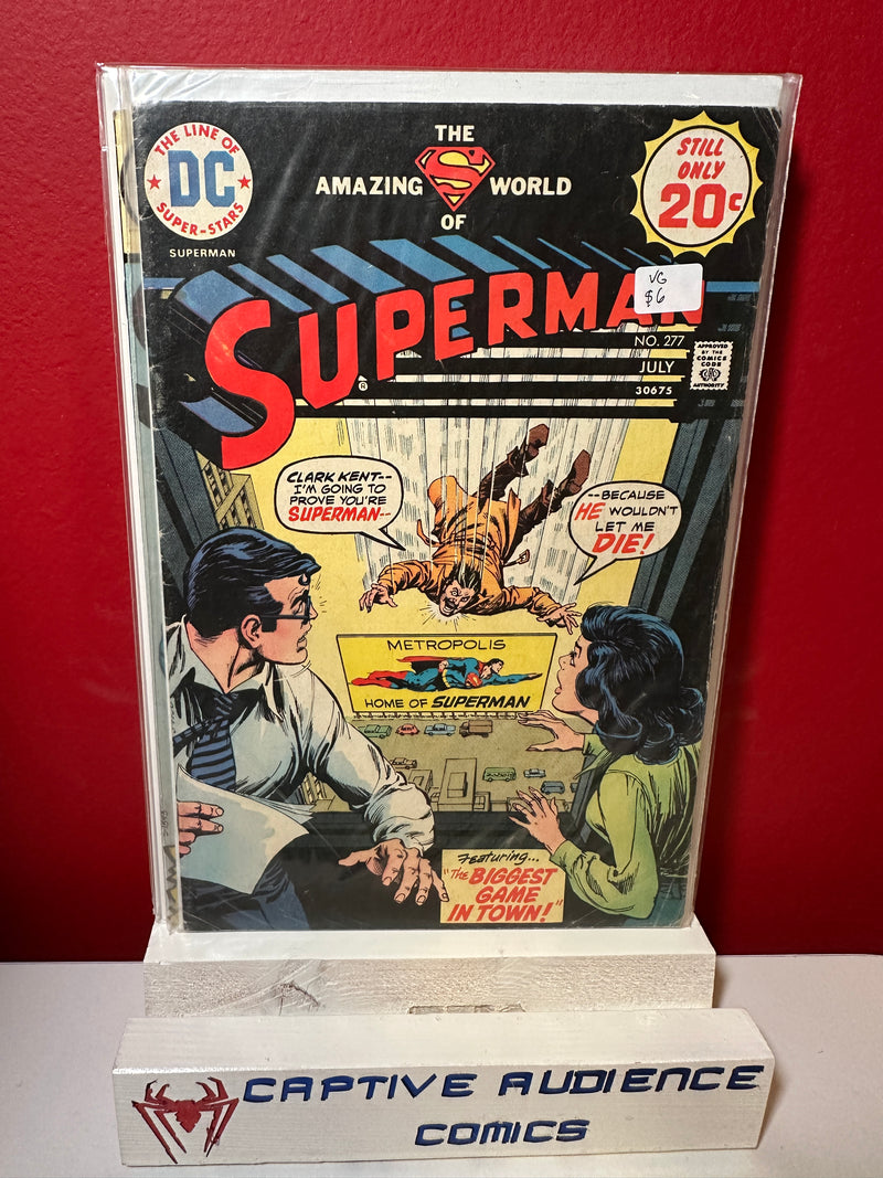 Superman, Vol. 1 #277 - VG