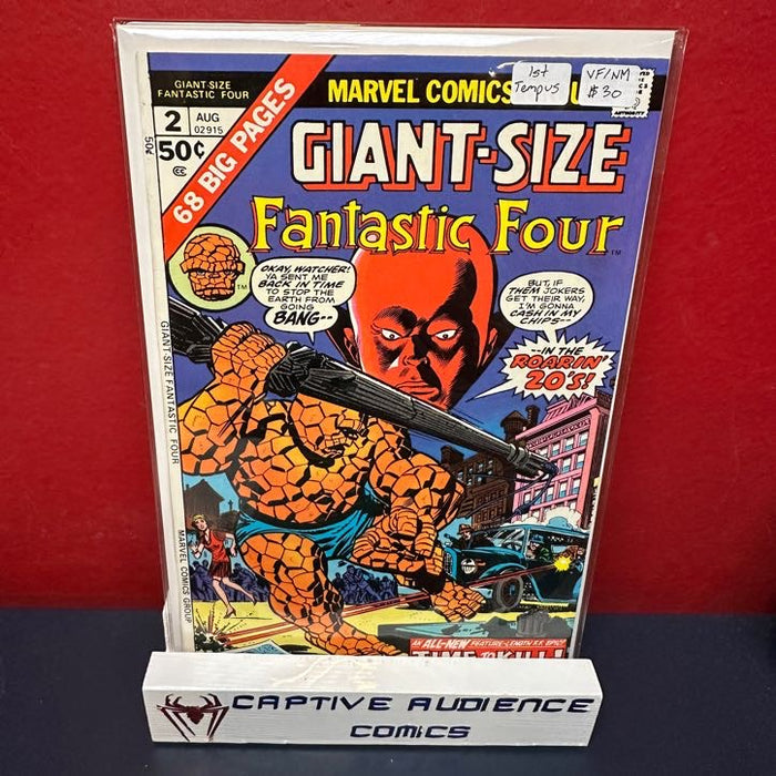 Giant-Size Fantastic Four #2 - 1st Tempus - VF/NM