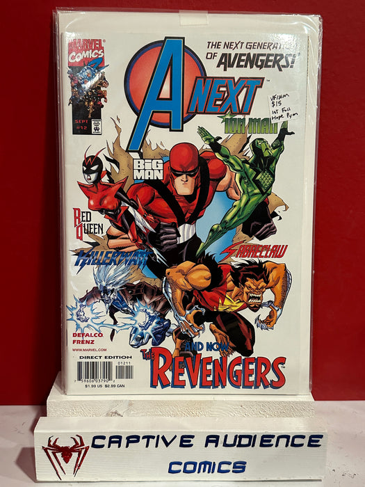 A-Next #12 - 1st Full Hope Pym - VF/NM