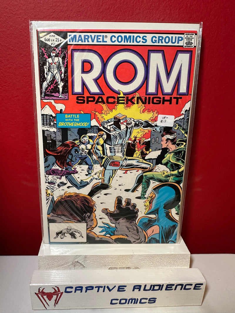 ROM, Vol. 1 #31 - VF+