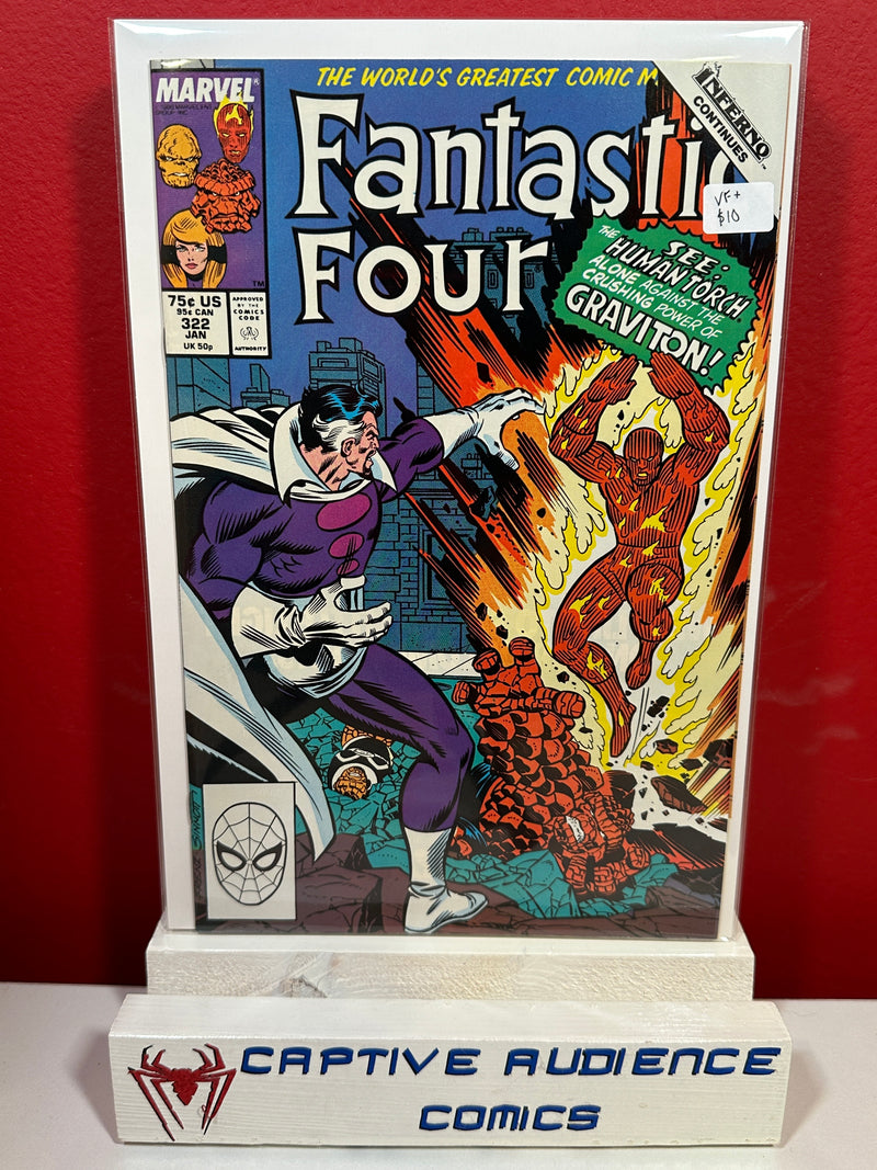Fantastic Four, Vol. 1 #322 - VF+