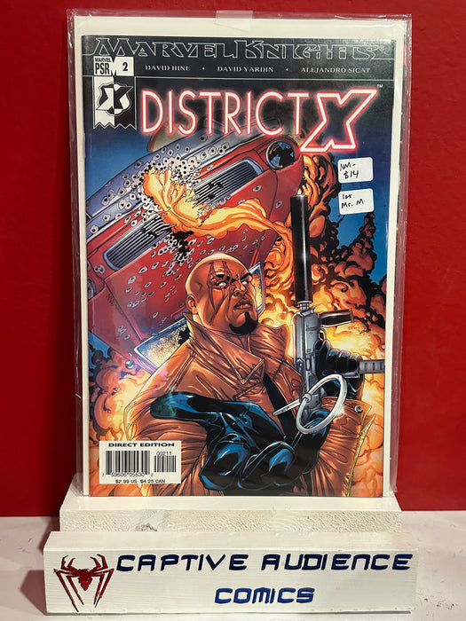 District X #2 - 1st Mr. M - NM-