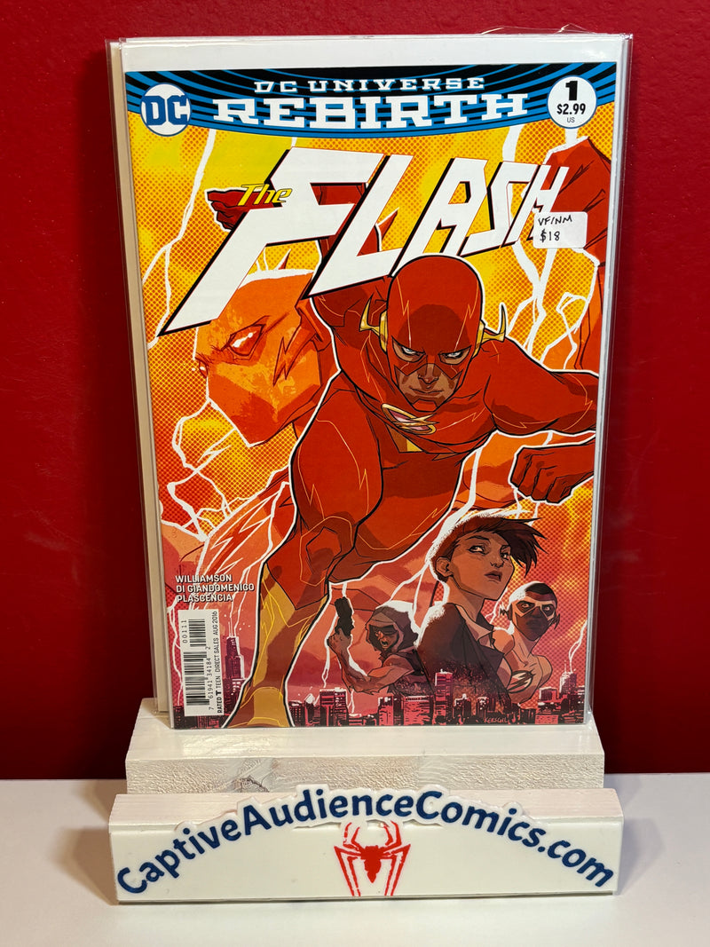 Flash, Vol. 5 #1 - 1st Cover Godspeed - VF/NM