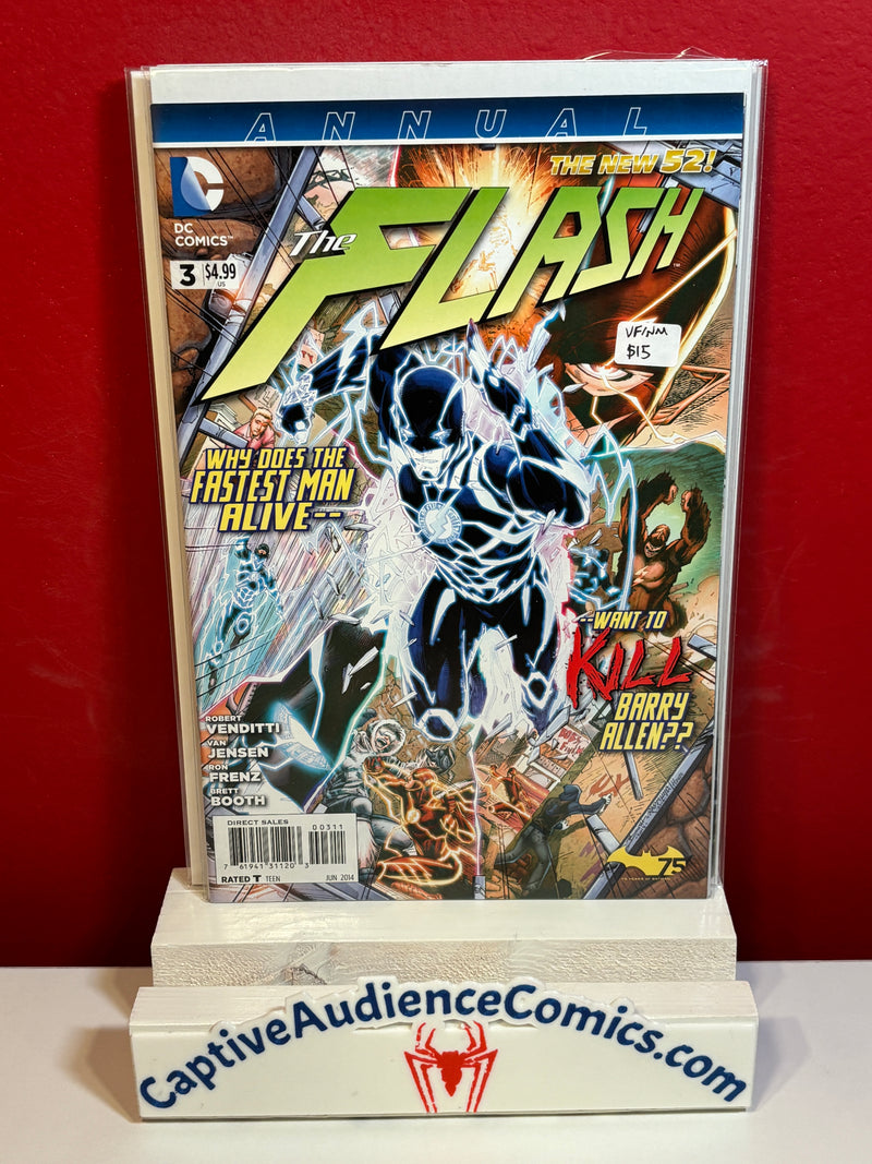 Flash, Vol. 4 Annual #3 - 1st Full Kid Flash - VF/NM