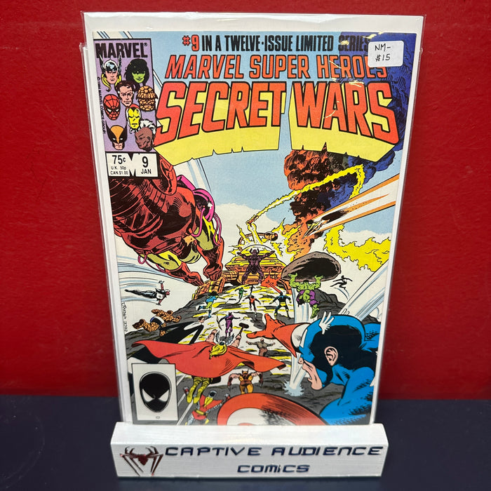 Marvel Super Heroes Secret Wars #9 - NM-