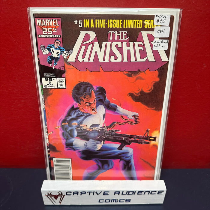 Punisher, The Vol. 1 #5 - CPV - FN/VF