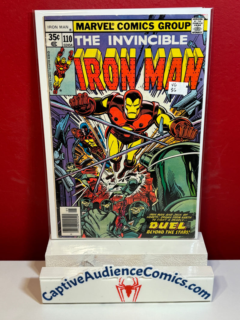 Iron Man, Vol. 1 #110 - VG
