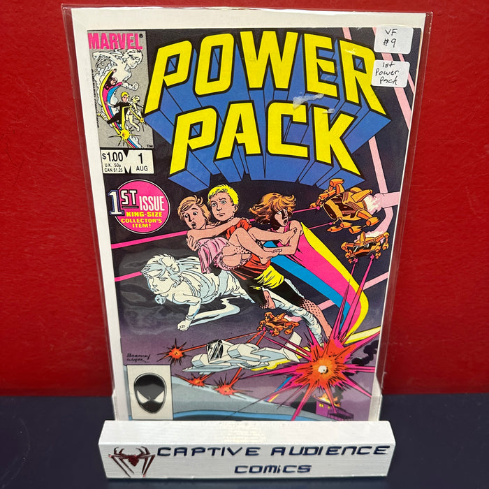 Power Pack, Vol. 1 #1 - 1st Power Pack 1st Kymellian Race - VF