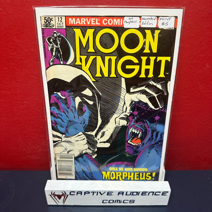 Moon Knight, Vol. 1 #12 - Newsstand Variant 1st Morpheus - FN/VF