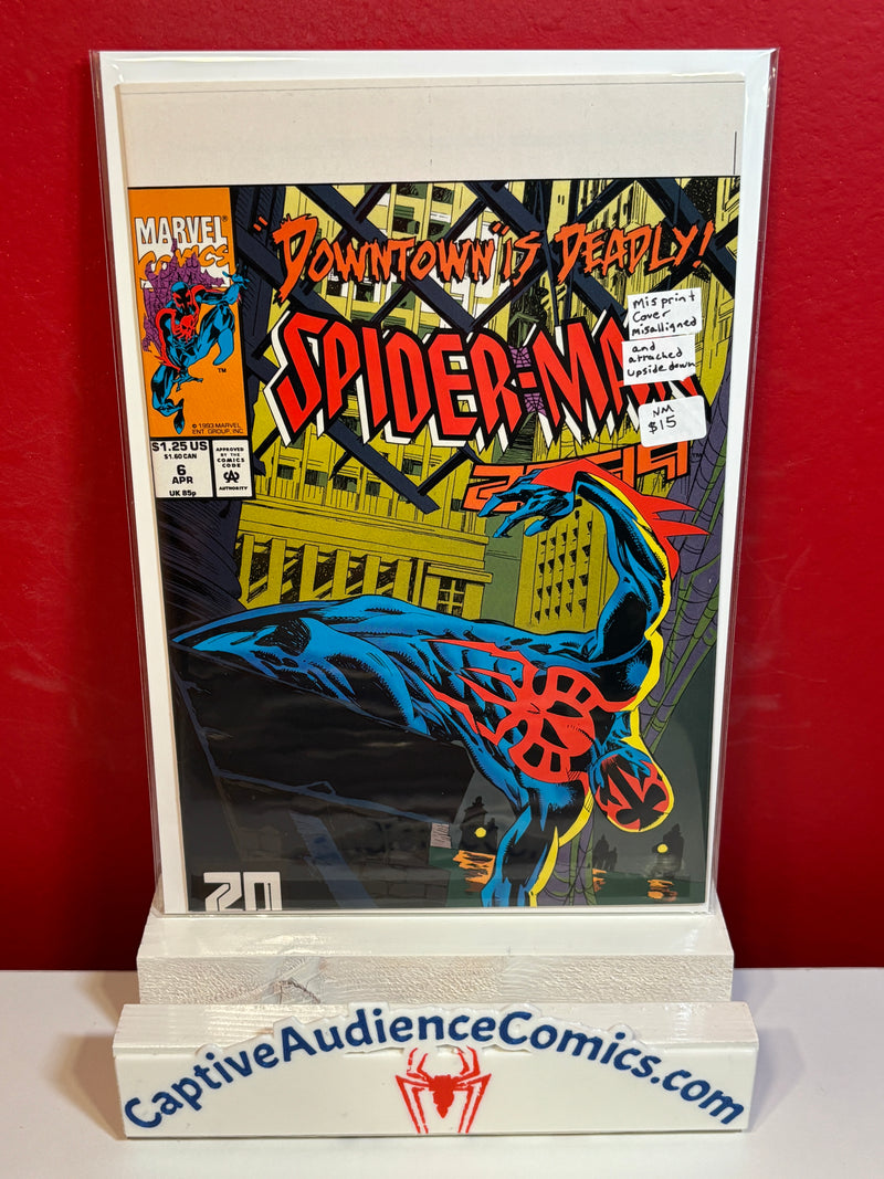 Spider-Man 2099 #6 - Misprint Error - NM