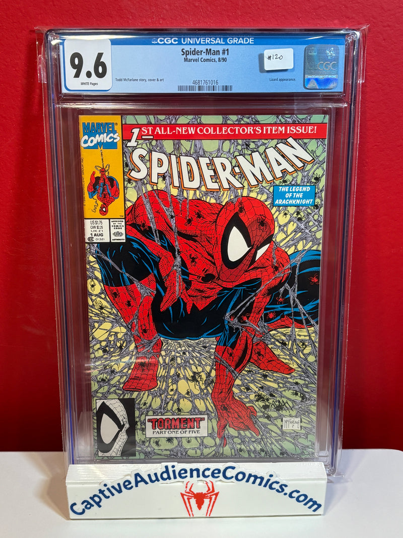 Spider-Man, Vol. 1 #1 - Poly-Bagged Edition - CGC 9.0