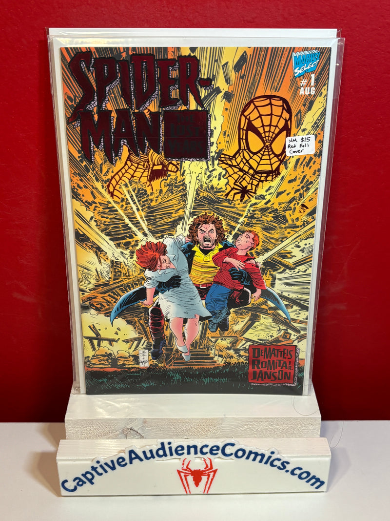 Spider-Man: The Lost Years - 1st Elizabeth Tyne Red Foil Cover - NM