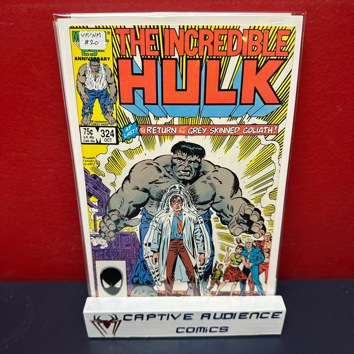 Incredible Hulk, The Vol. 1 #324 - Return of the Grey Hulk - VF/NM