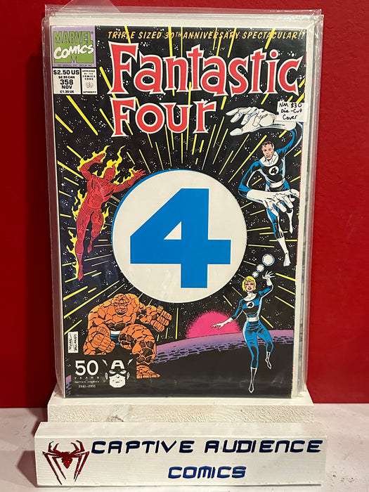 Fantastic Four, Vol. 1 #358 - Die-Cut Cover - NM