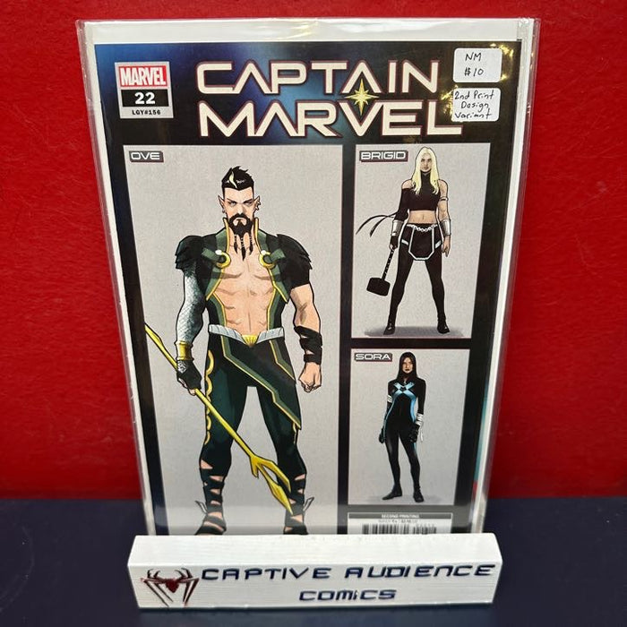 Captain Marvel, Vol. 11 #22 - 2nd Point Design Variant - NM