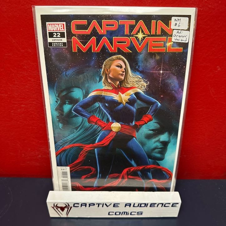 Captain Marvel, Vol. 11 #22 - Adi Granov Variant - NM