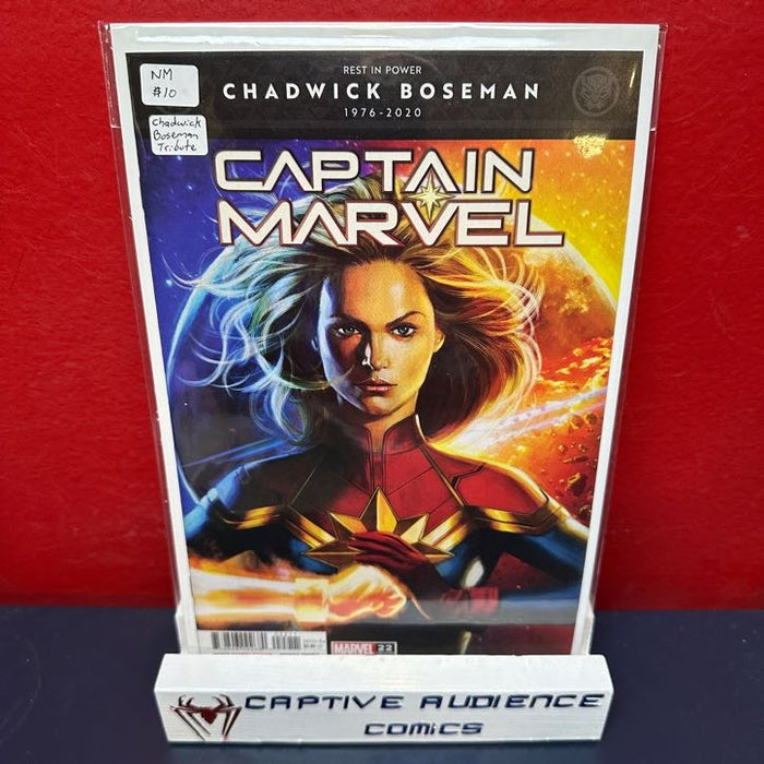 Captain Marvel, Vol. 11 #22 - Chadwick Boseman Tribute - NM