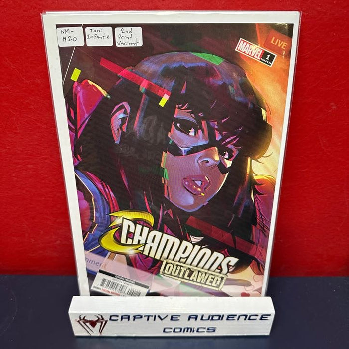 Champions, Vol. 4 #1 - Toni Infante - 2nd Print Variant - NM-