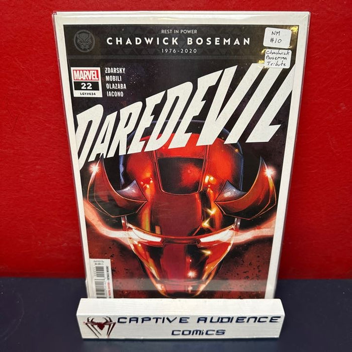 Daredevil, Vol. 6 #22 - Chadwick Boseman Tribute - NM