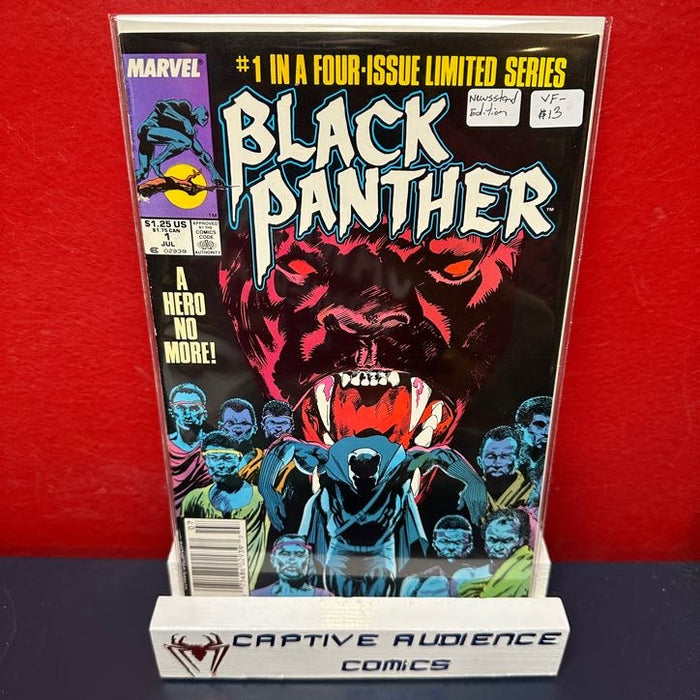 Black Panther, Vol. 2 #1 - Newsstand Edition - VF-