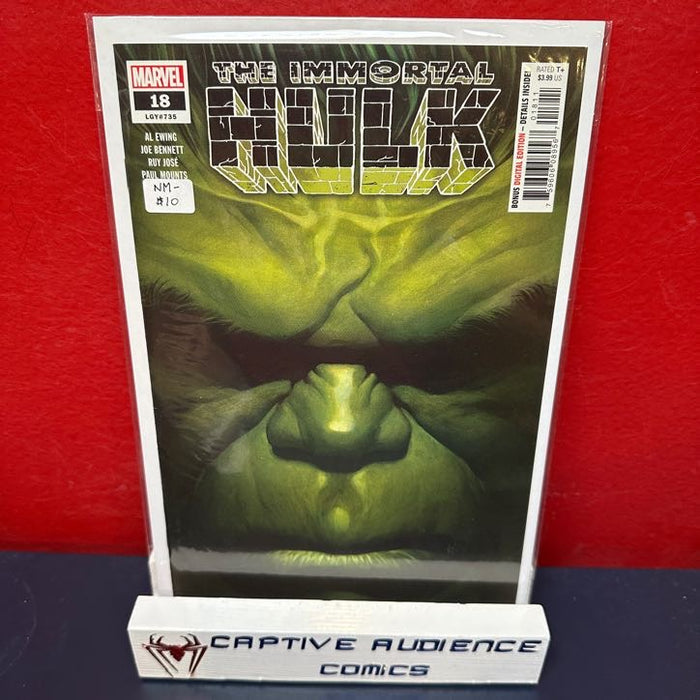 Immortal Hulk, The #18 - NM-