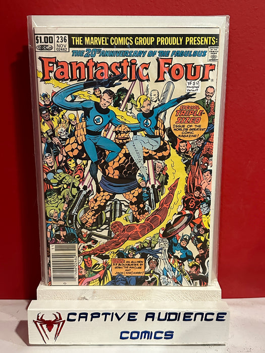 Fantastic Four, Vol. 1 #236 - Newsstand Variant - VF