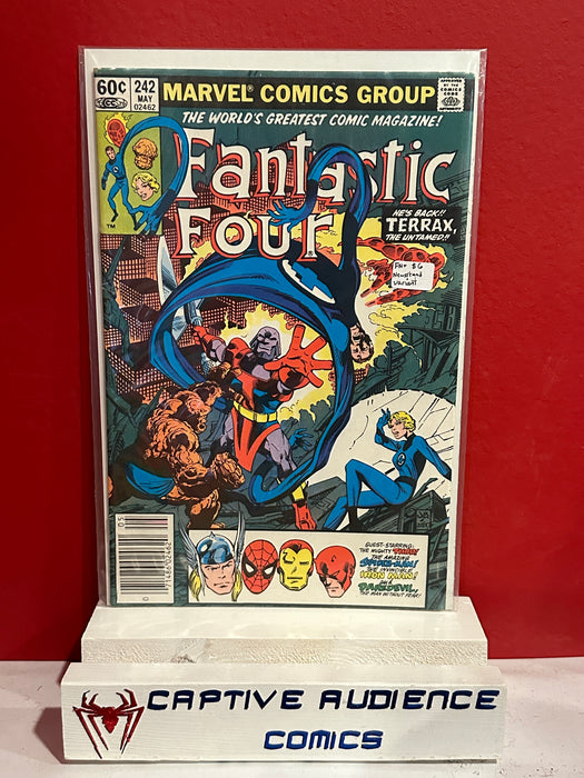 Fantastic Four, Vol. 1 #242 - Newsstand Variant - FN+