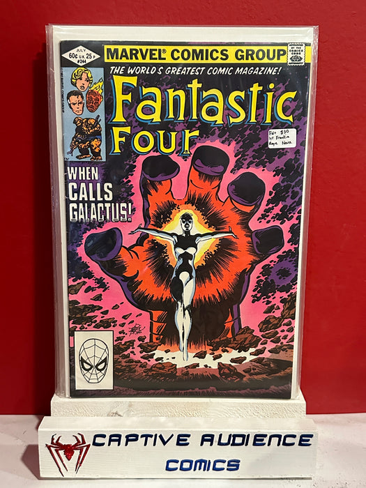 Fantastic Four, Vol. 1 #244 - 1st Frankia Raye Nova - FN+